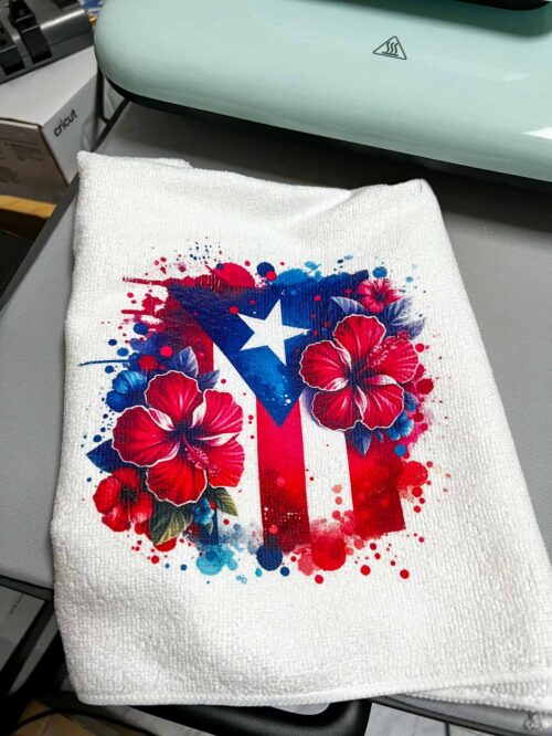 Puerto Rico Microfiber towel